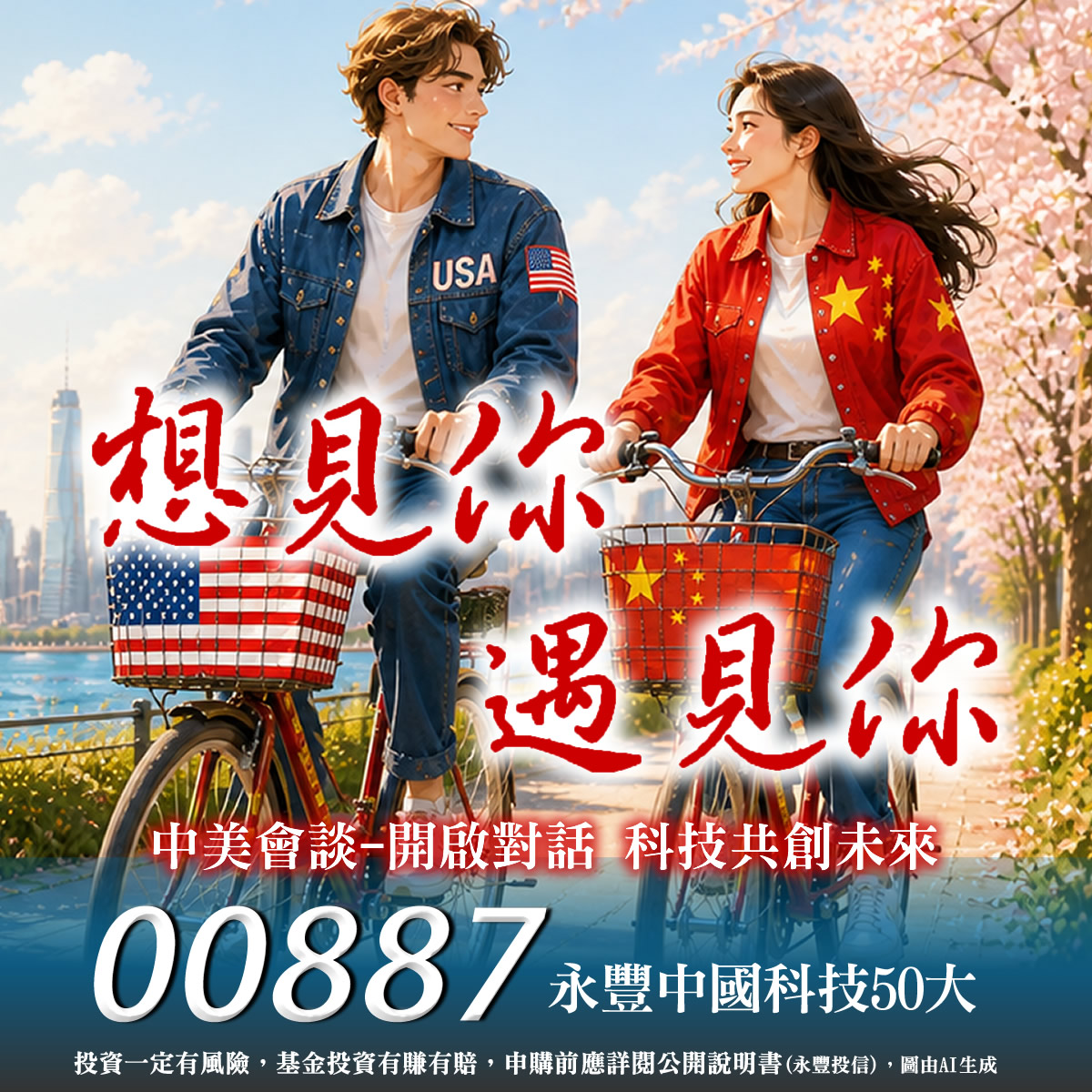 永豐投信00887｜SKIS 新光證券活動橫幅
