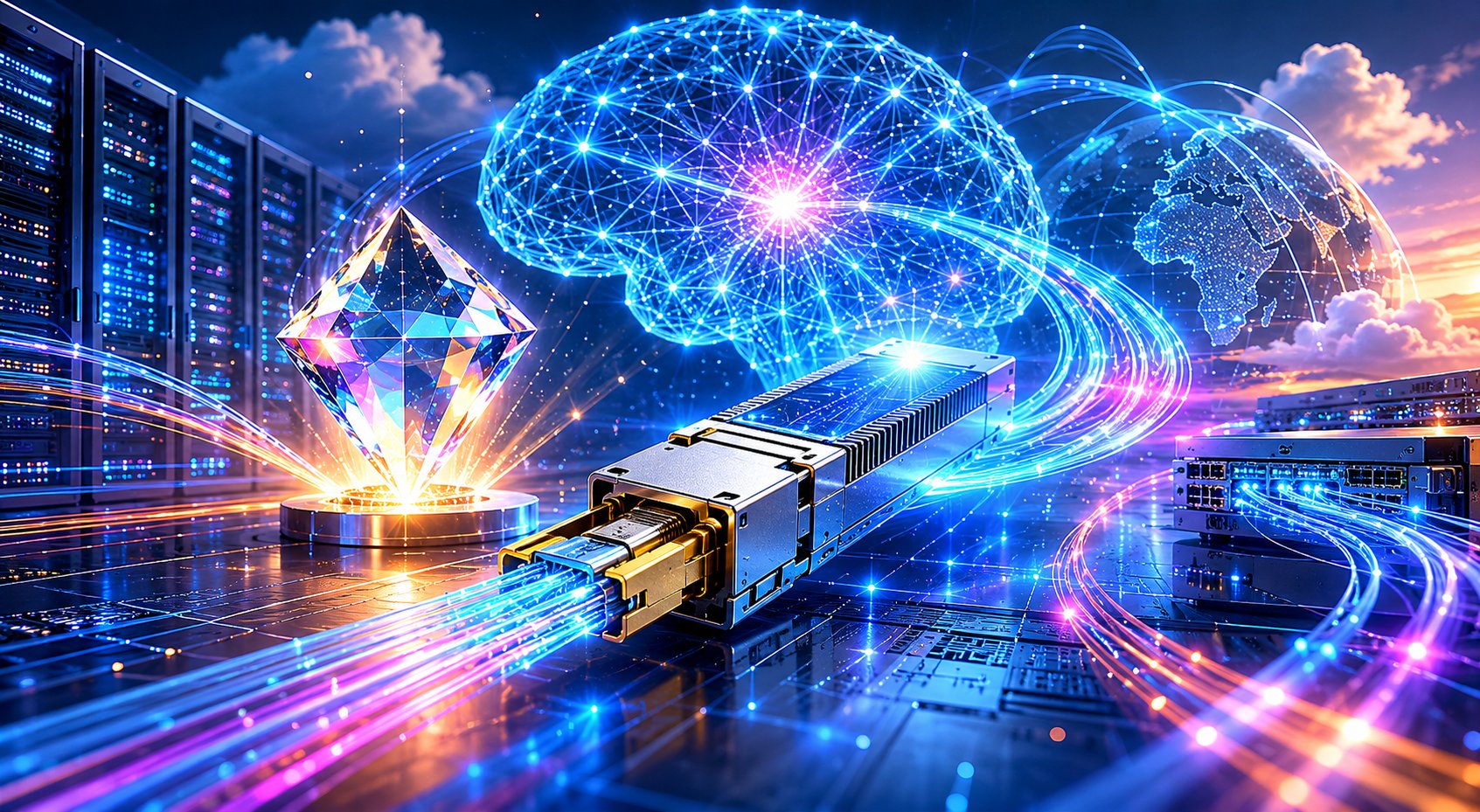 Lumentum 的 AI 光網路稀缺溢價主圖